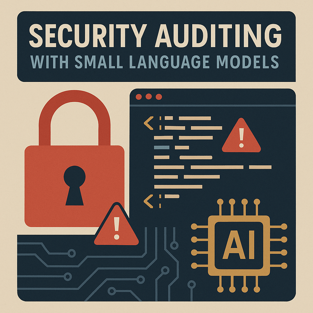 Security Auditing with Small Language&nbsp;Models