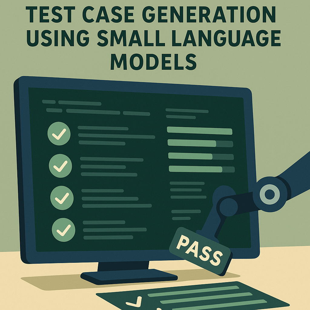 Test Case Generation Using Small Language&nbsp;Models